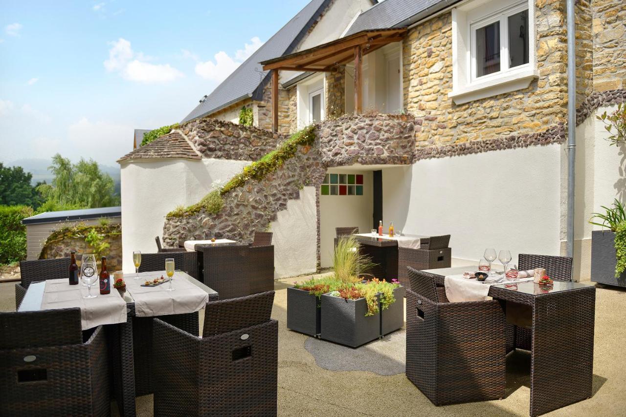 Logis Hotel Spa Restaurant Au Site Normand Clécy Exterior foto